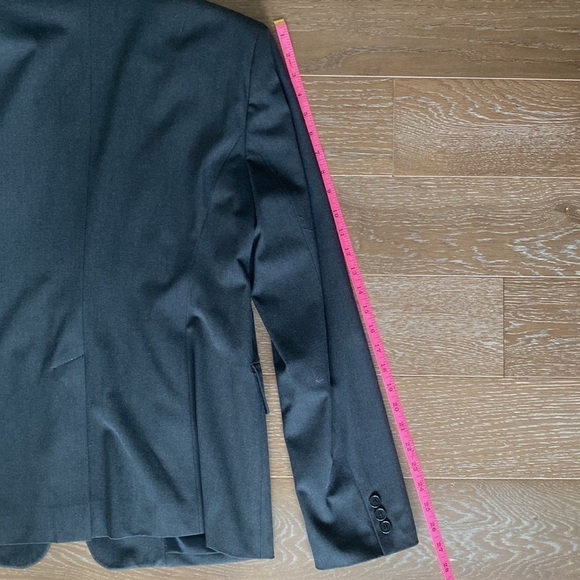 DKNY Two Piece Skirt Suit | Gray | 12. - Picture 6 of 14